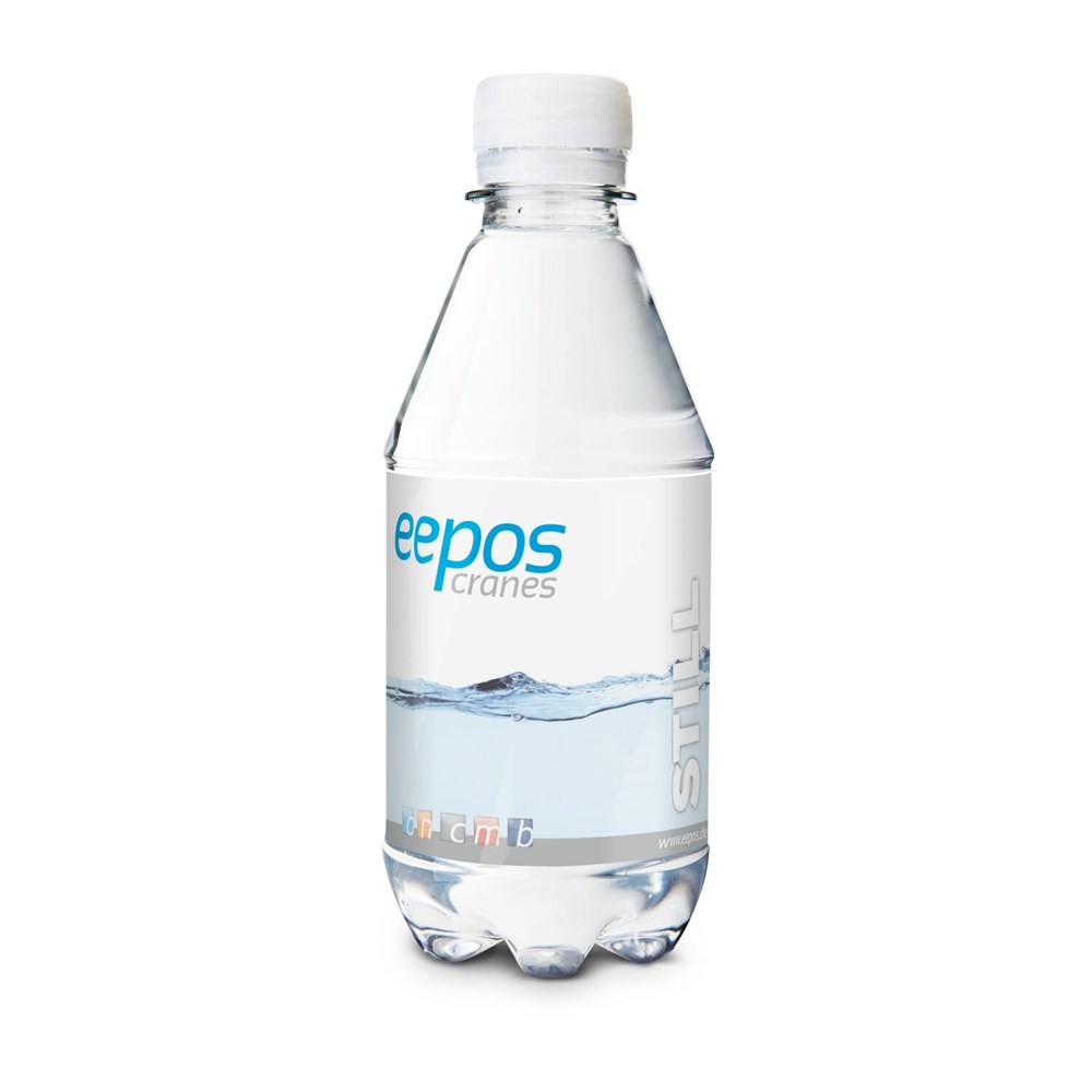 330 ml PromoWater - Mineralwasser, still, Hergestellt in Deutschland - Papier-Etikett