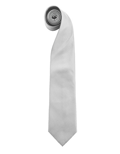 Premier Workwear - Colours Orginals Fashion Tie - Pale Grey (Silver) (ca. Pantone 420 C)