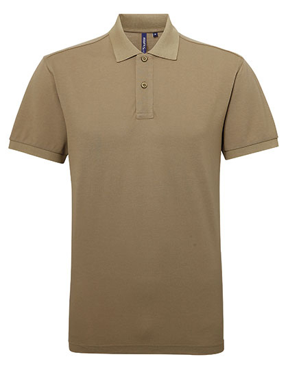Asquith & Fox - Men´s Polycotton Blend Polo - Khaki
