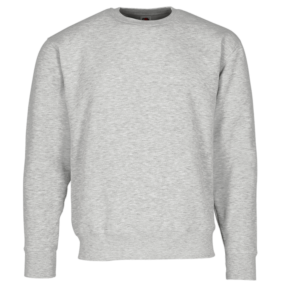 621540 - Premium Set-In Sweat - graumeliert