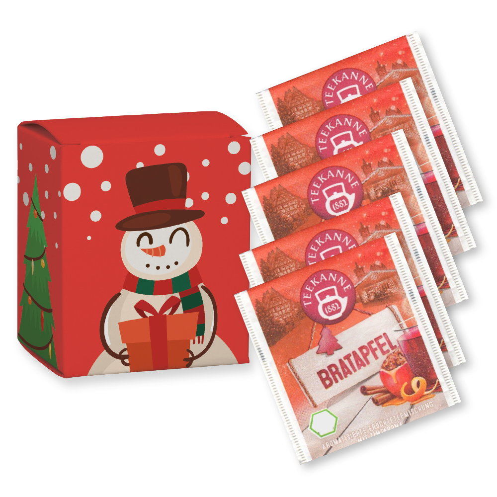 Beuteltee Bratapfel, 5 Stück, 11,3g, Faltschachtel