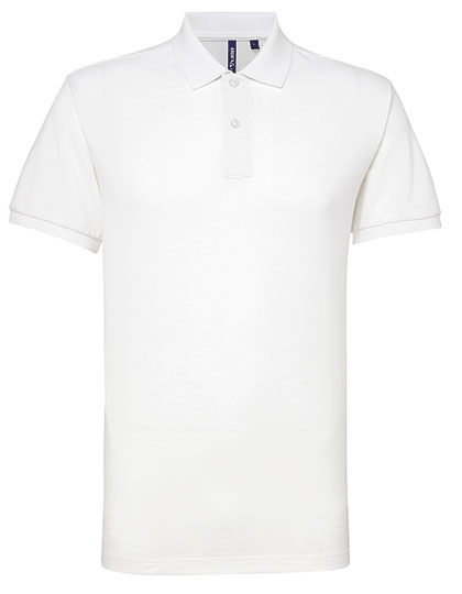 Asquith & Fox - Men´s Polycotton Blend Polo - White