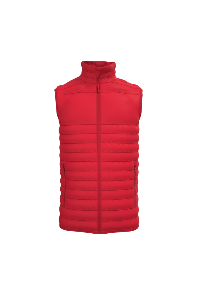 IB6172 - Herren gestepptes Bodywarmer - Ideal Red