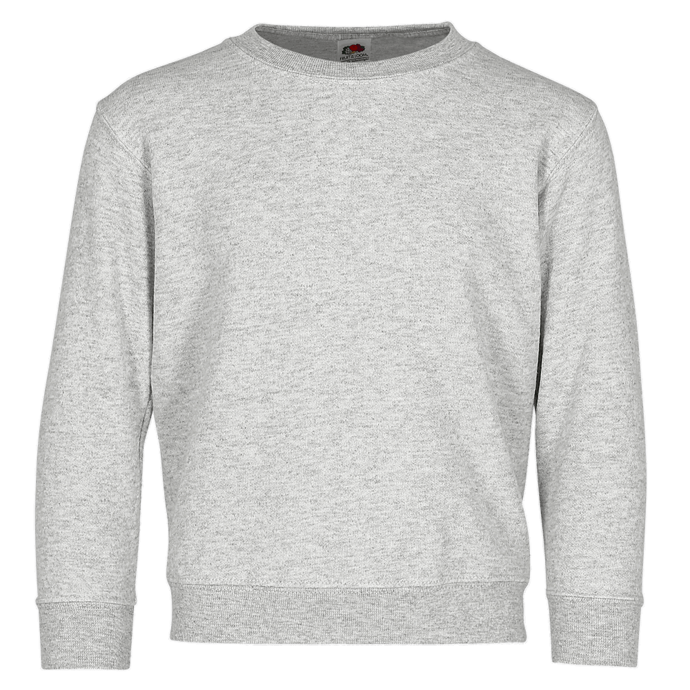 620410 - Kids Classic Set-In Sweat - graumeliert