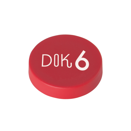 Haftmagnet Ø 30 mm - rot