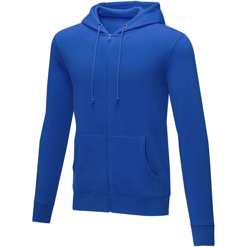 Charon Herren Kapuzenpullover mit Reißverschluss - Blau