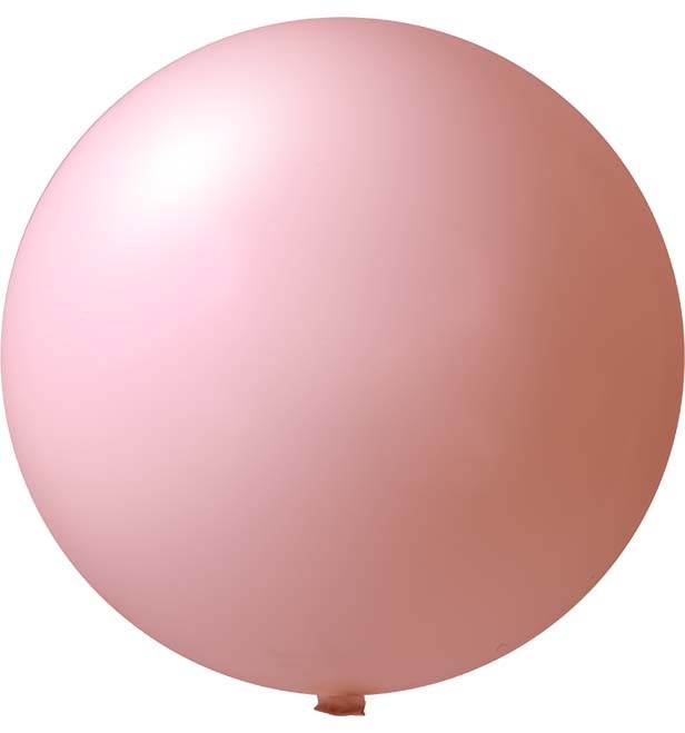 Bedruckte Riesenballons Ø 150 cm - Rosa (4431) Pastel (± PMS 1895)