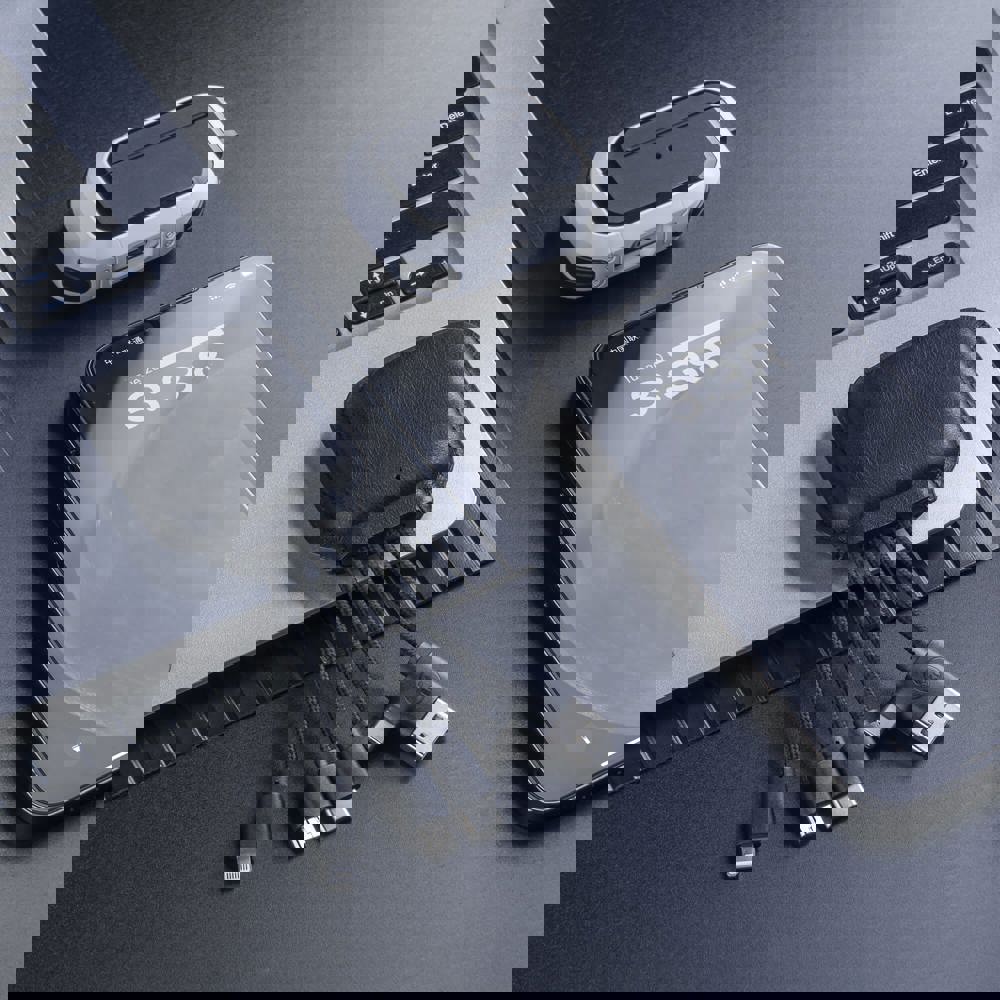 4001 | Xoopar Iné Gamma NFC Powerbank with Charging cables 3000mAh 