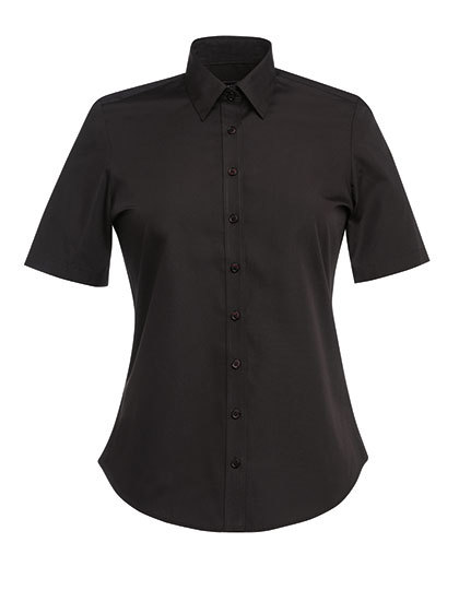 Brook Taverner - Eos Short Sleeve Blouse - Black