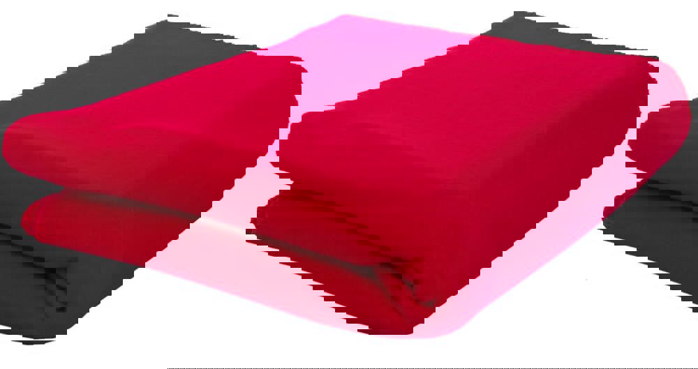 Fleecedecke 150x120 cm, 250 g/m² - Rot (PMS 199c) / Rot