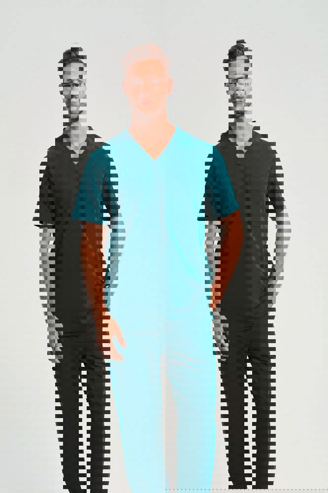 NN200 - Stretch-Tunika für Herren mit kurzen Ärmeln