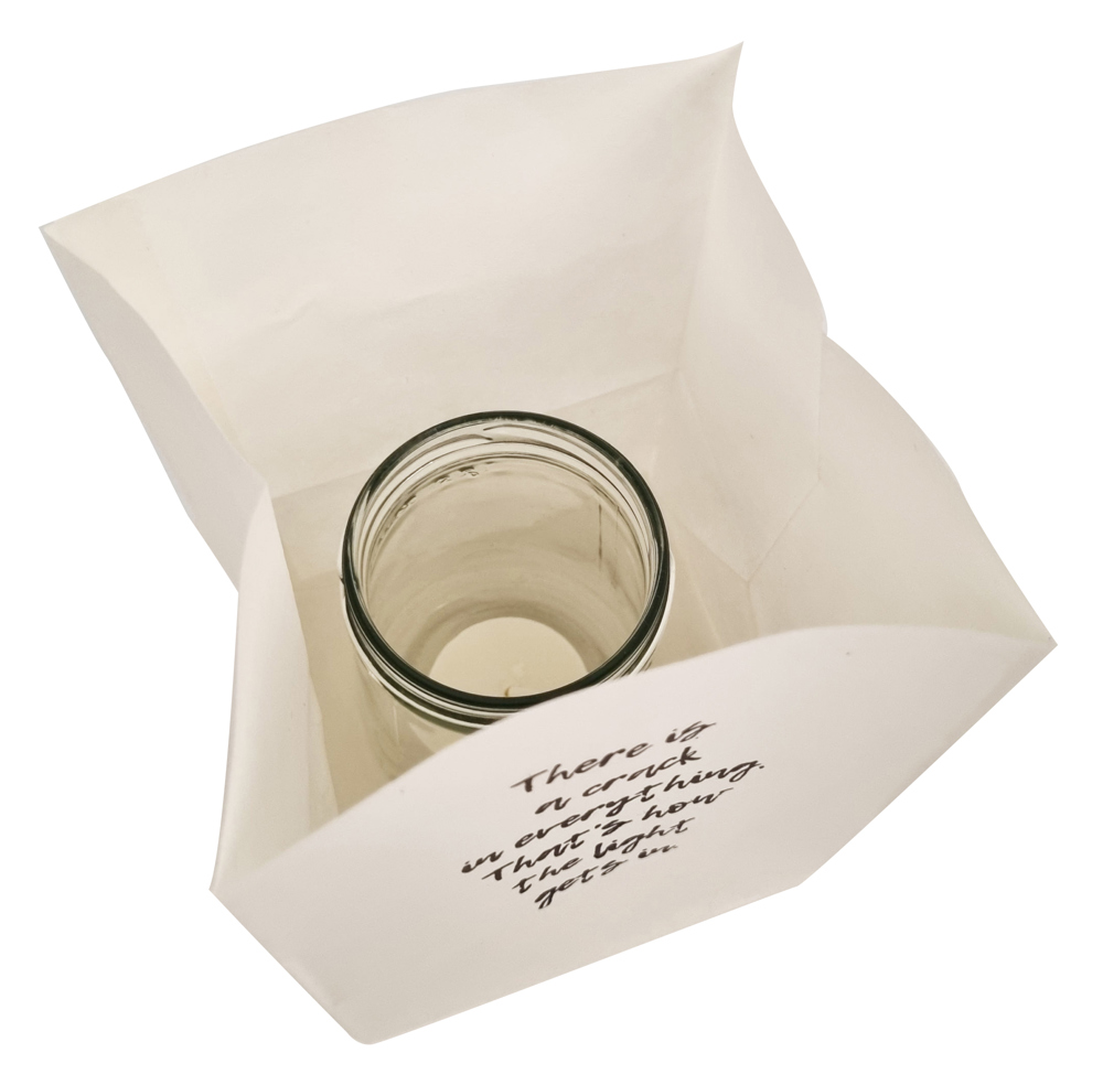 RESCUED - Beg for Light -  inklusive Teelicht