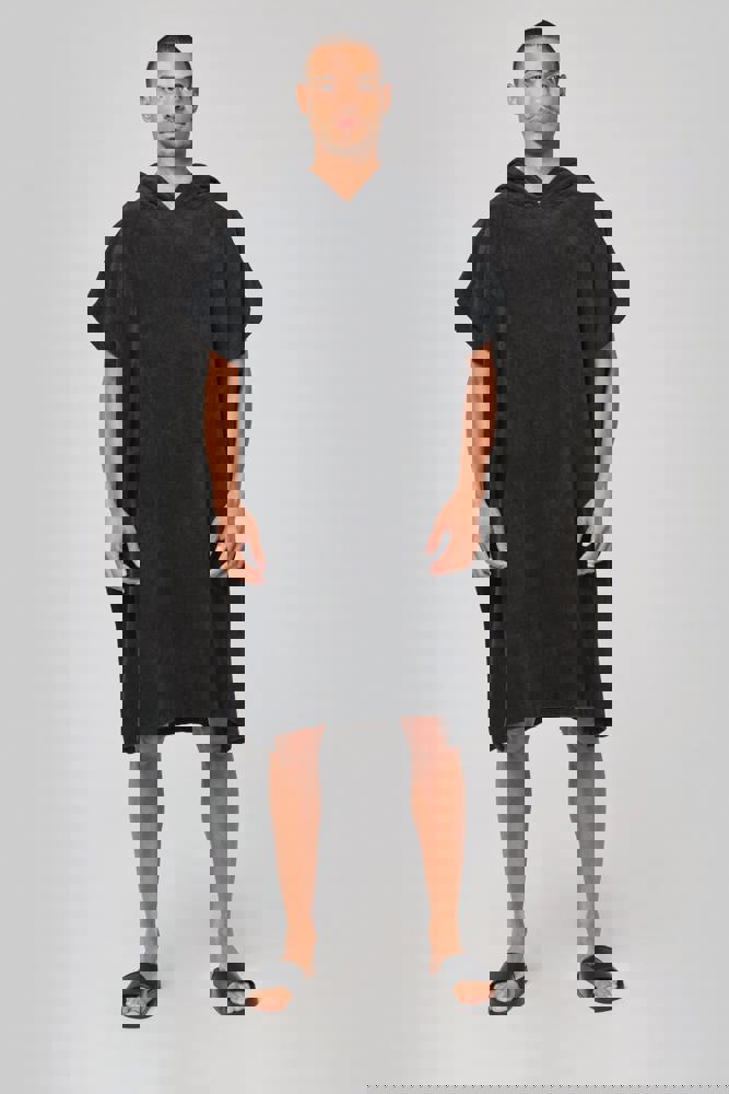 PA581 - Unisex-Frottee-Poncho mit Kapuze