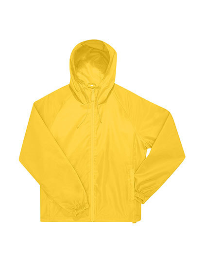 B&C BE INSPIRED - #Reset Windbreaker - Pop Yellow