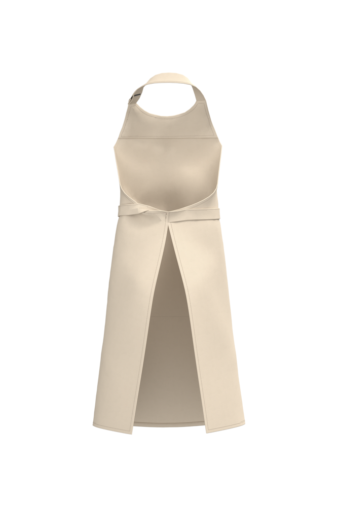 K8007 - Bio-Baumwolle Schürze mit Tasche