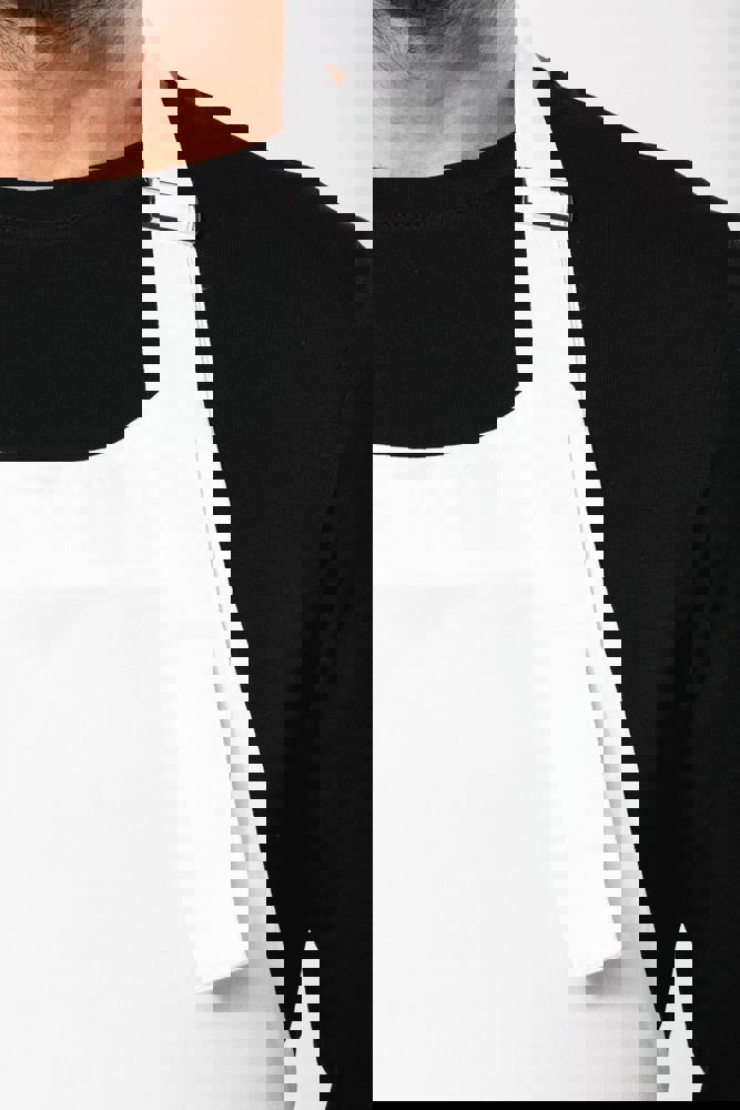 K8010 - Bei hohen Temperaturen waschbare Schürze aus Baumwollpolyester