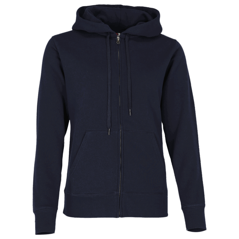 621180 - Ladies Premium Hooded Sweat Jacket - deep navy