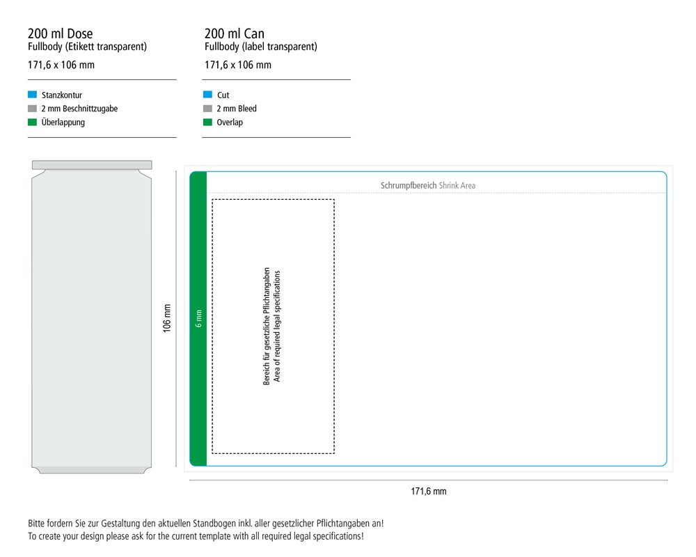 Bio Orangensaft, Fullbody transp. (matt)