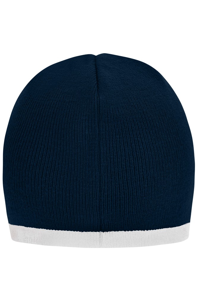 Beanie with Contrasting Border