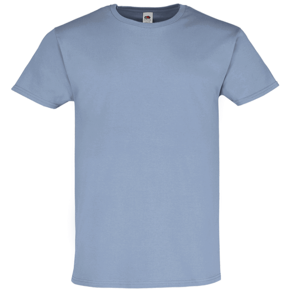 614220 - Iconic 195 T-Shirt (vorher: Ringspun Premium T-Shirt) - mineral blue