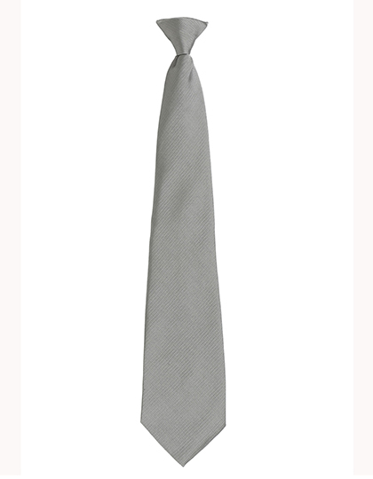 Premier Workwear - Colours Orginals Fashion Clip Tie - Pale Grey (Silver) (ca. Pantone 420 C)