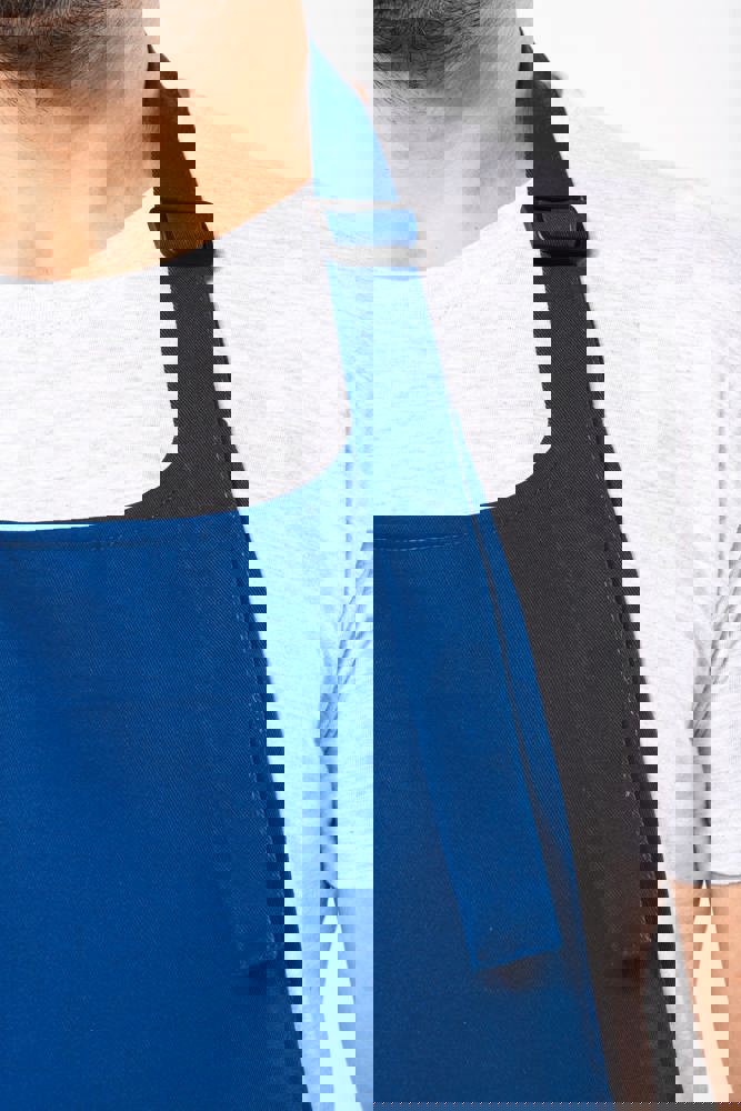 K8007 - Bio-Baumwolle Schürze mit Tasche