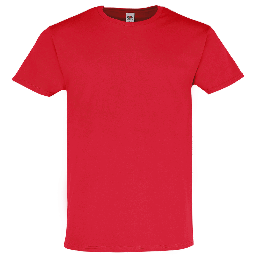 614220 - Iconic 195 T-Shirt (vorher: Ringspun Premium T-Shirt) - rot