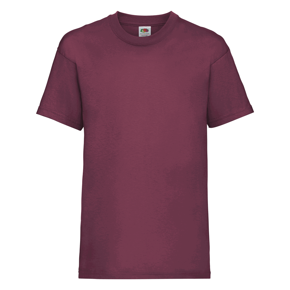 610330 - Kids Valueweight T-Shirt - burgund