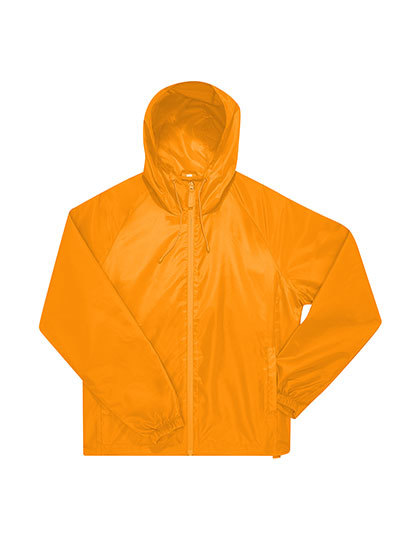 B&C BE INSPIRED - #Reset Windbreaker - Meta Orange
