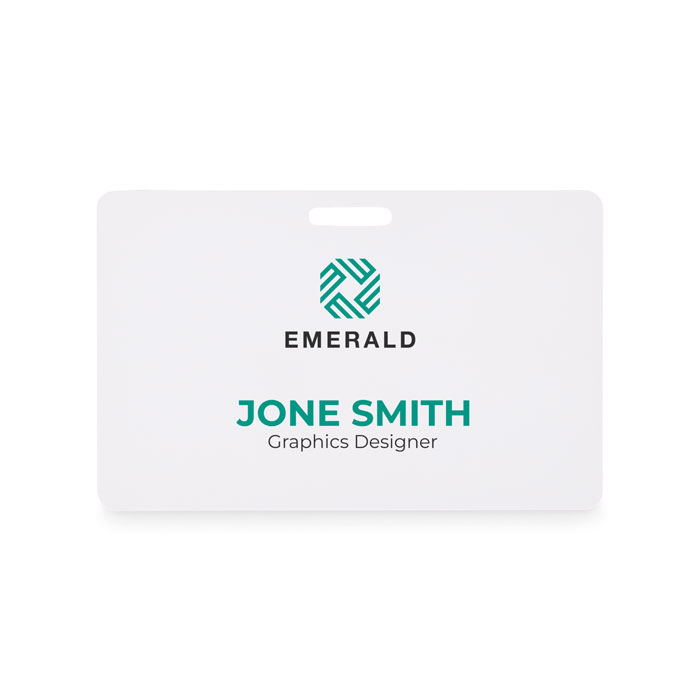 BADSMALL - Lanyard-Ausweis 54 x 86 mm