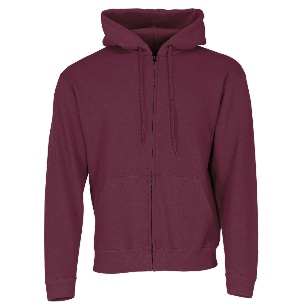 620620 - Classic Hooded Sweat Jacket - burgund