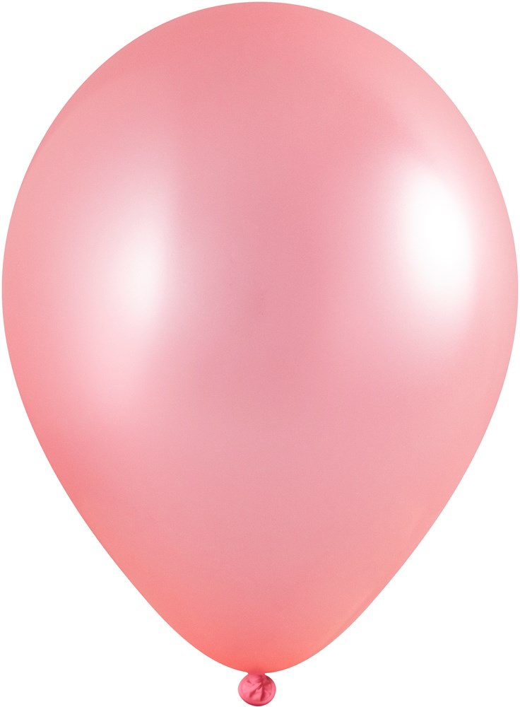 Ballons ohne Druck 85/95 cm - Ø 33 cm - 11 inch - Rosa Metallic (2630) (± PMS 700)