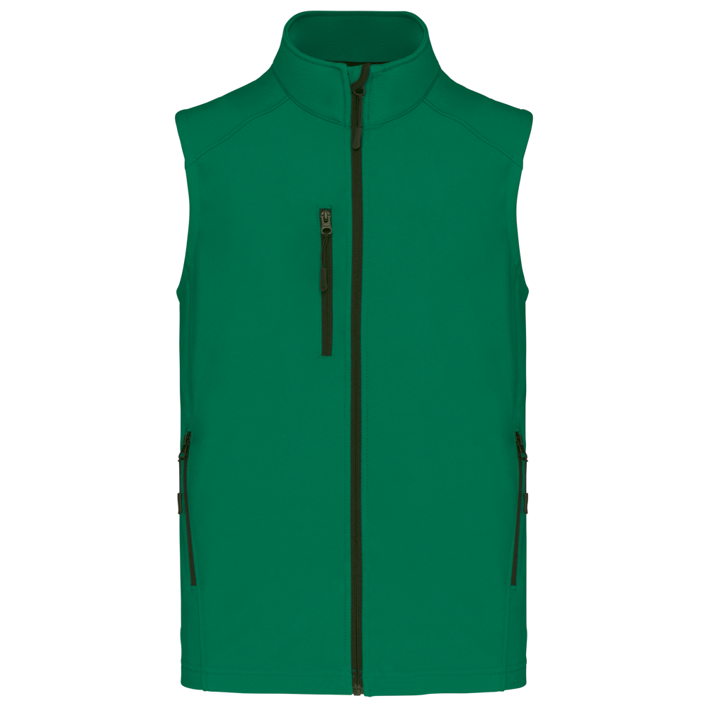 K403 - Herren Softshell Bodywärmer - Kelly Green