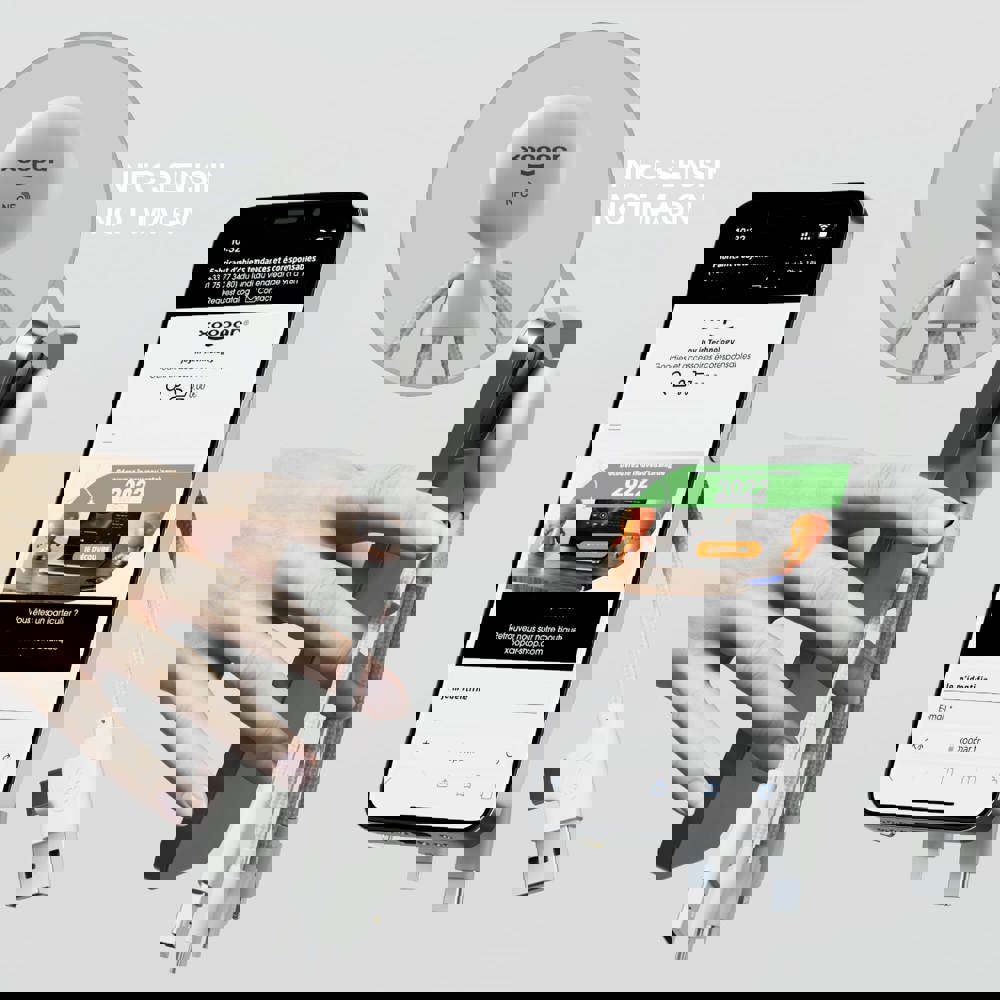 2099 | Xoopar Mr. Bio Smart Charging cable with NFC