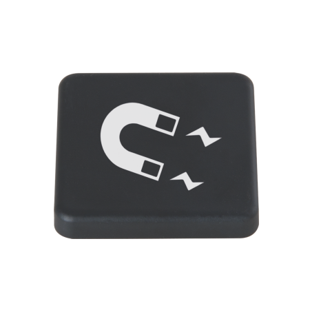 Haftmagnet 30x30 mm - schwarz