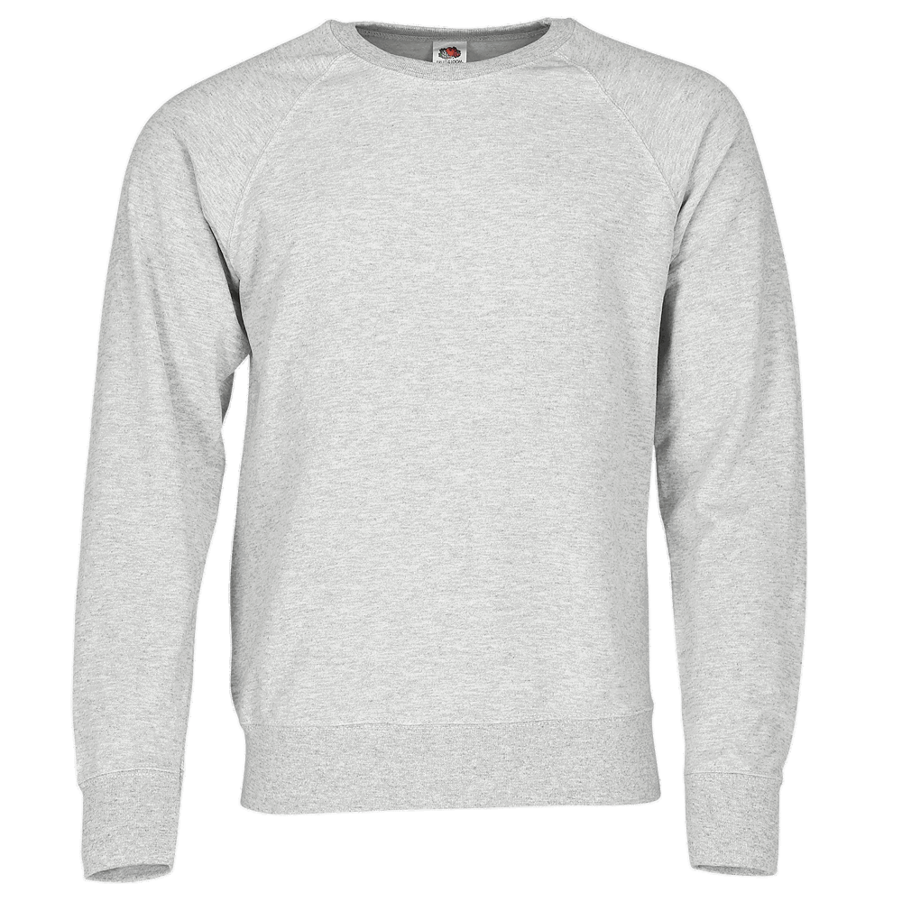 621380 - Lightweight Raglan Sweat - graumeliert
