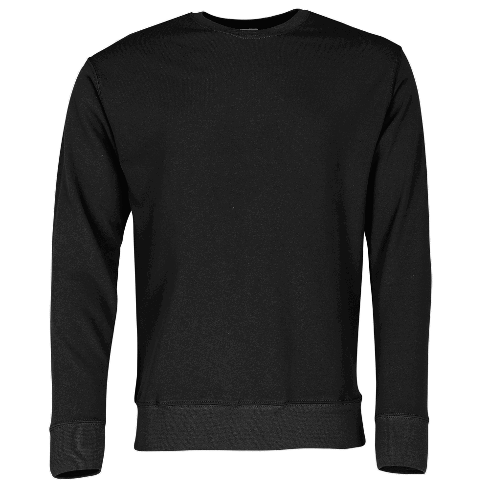 621560 - Lightweight Set-In Sweat - Schwarz