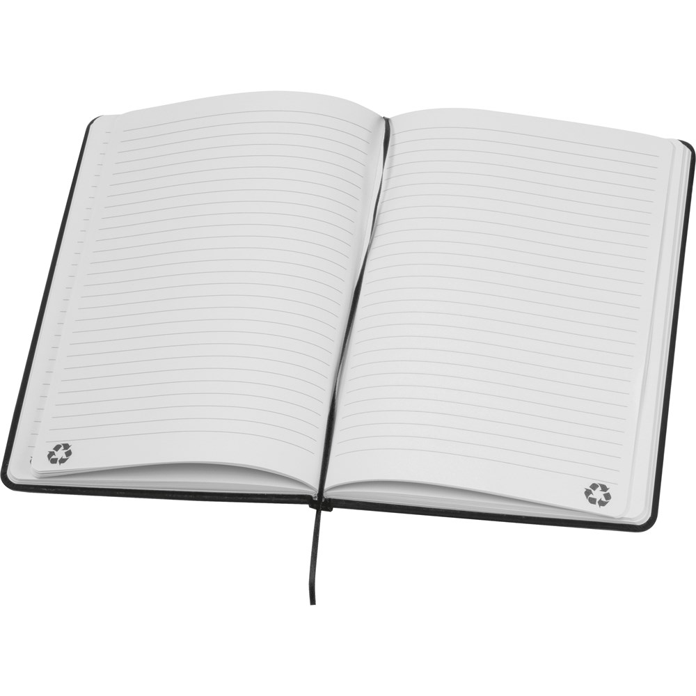 A5 Notizbuch aus recyceltem Papier DOMINIK