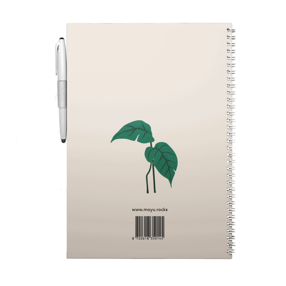 A4 Notizbuch wiederbeschreibbar Hardcover