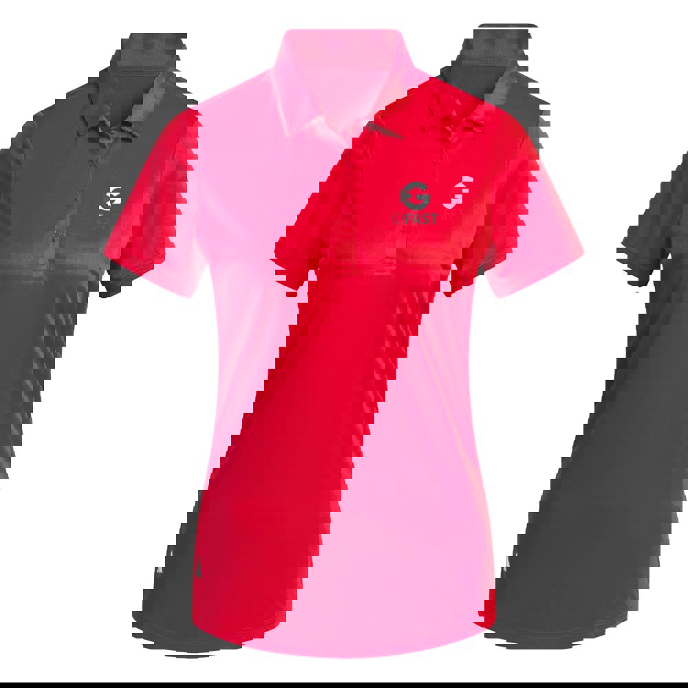 Adidas Polo Damen - rot