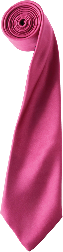PR750 - colours' Satin Tie - Hot Pink