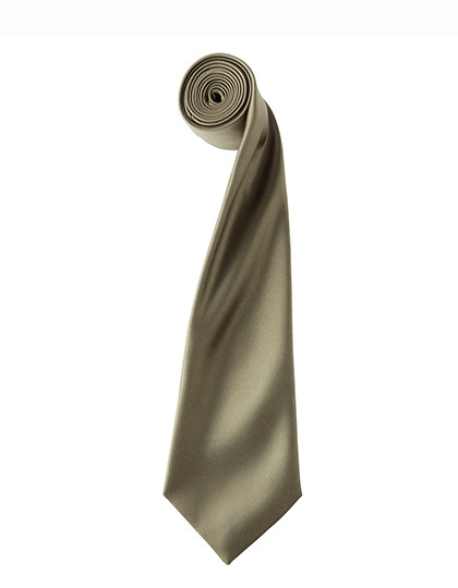 Premier Workwear - Colours Collection Satin Tie - Sage (ca. Pantone 5497C)