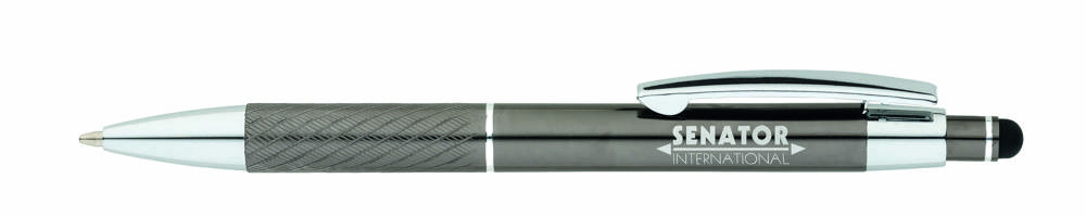 Penko - Kugelschreiber ABA Touch aus Metall - titan