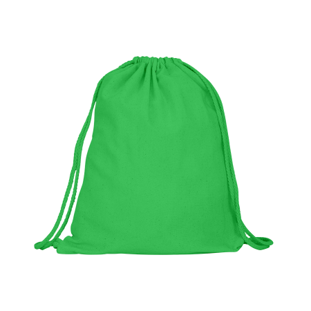 ADARE Baumwoll Rucksack farbig, 140 gr/m² - mittelgrün