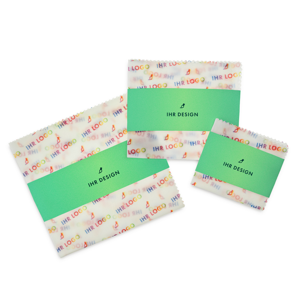 Bienenwachstuch – Wabi  mit Banderole L