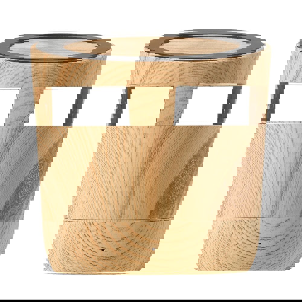 3W Lautsprecher in Holzoptik &amp; 5W Kabelloses Ladegerät