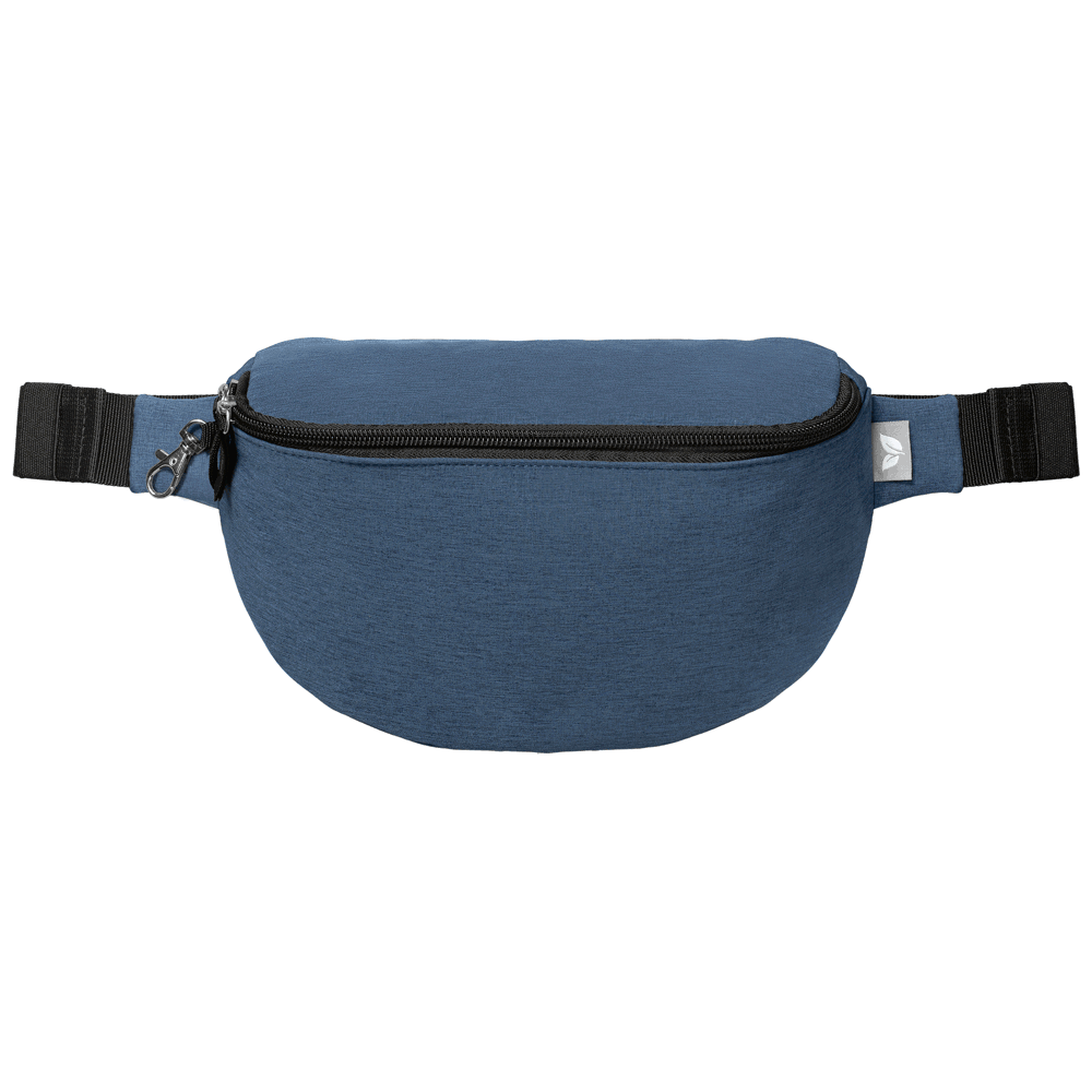 Helsinki Hüfttasche diebstahlsicher mit Haken-Reißverschluss aus rPET - 2 L