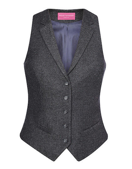 Brook Taverner - Ladies´ Nashville Waistcoat - Charc H-B