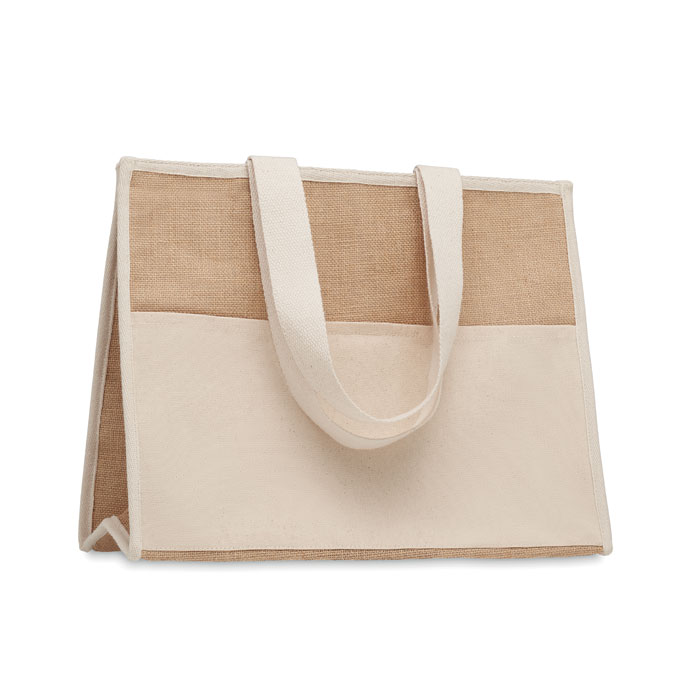 CAMPO DE GELI - Jute-Canvas Shopping Tasche