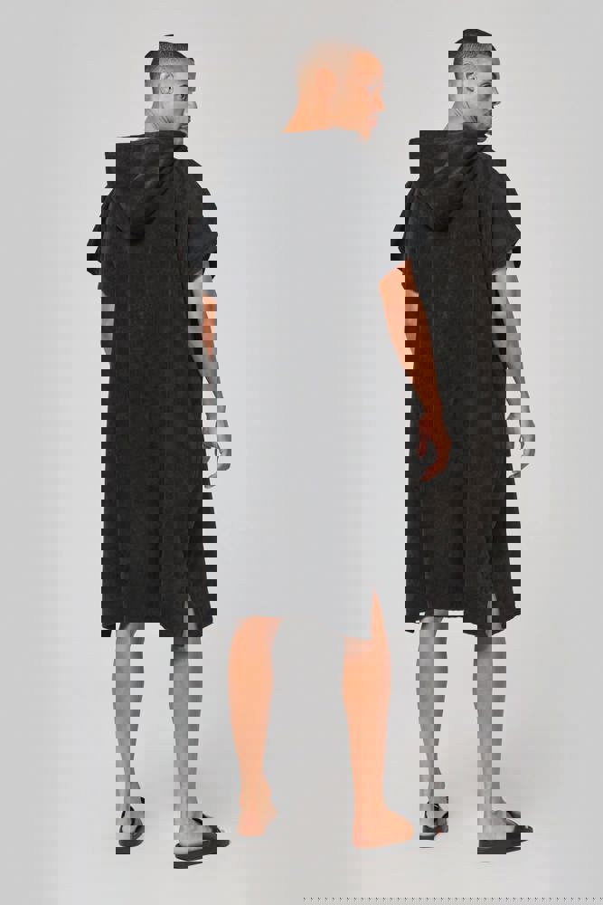 PA581 - Unisex-Frottee-Poncho mit Kapuze